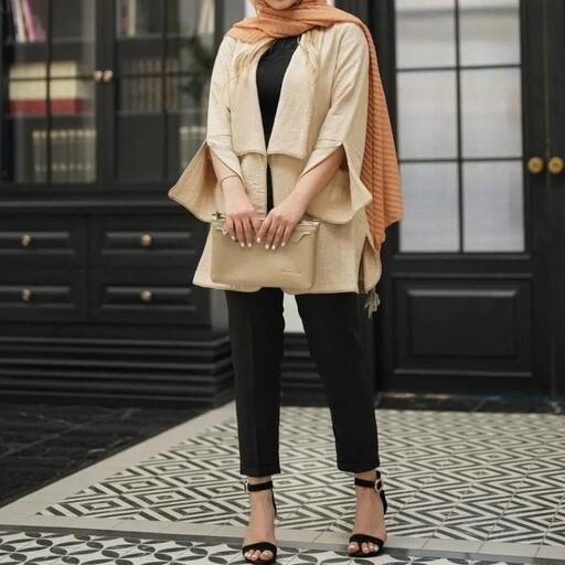 مانتو کتی کتان کریستال شهرزاد